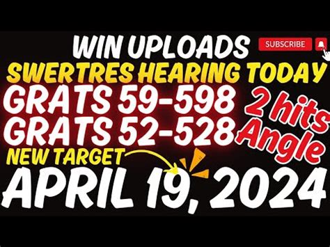 win upload swertres hearing today|WIN uploads .